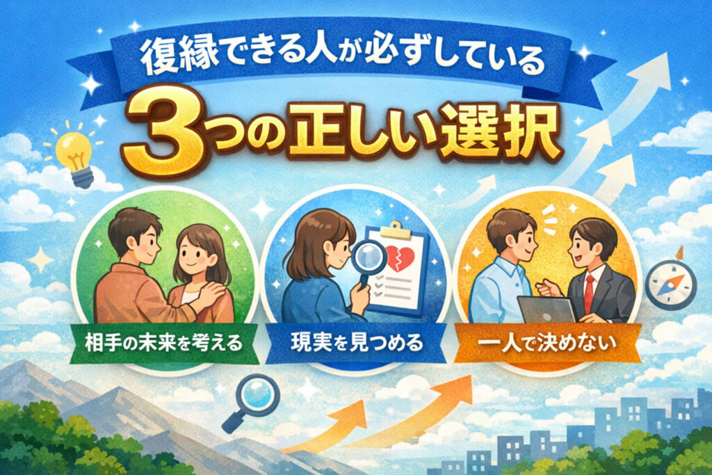 復縁出来る人が必ずしてる